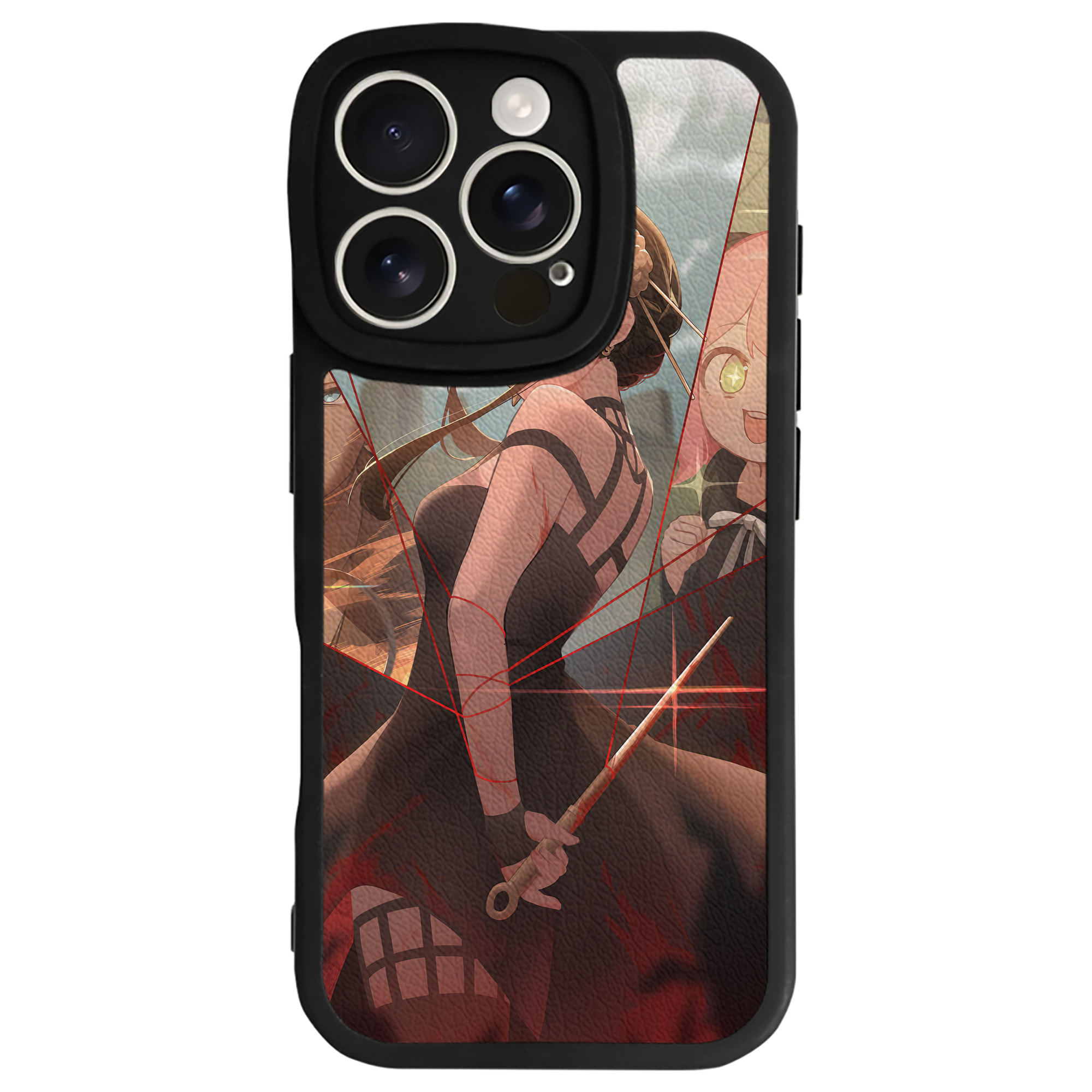 （画像用） SPY×FAMILY间谍家家酒 【iPhone 16シリーズ対応】シリコンスマホケース（レザー調） 材質：シリコン